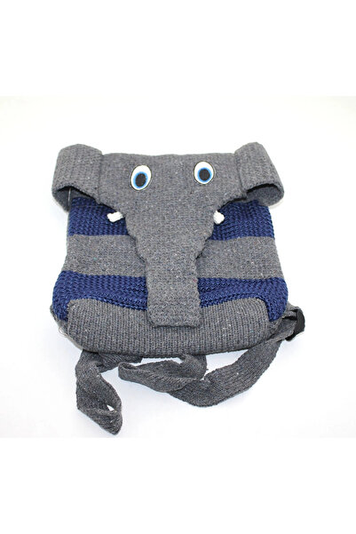 Carlburn # Bag Cute Elephant Design Figured Knitted Shoulder Bag Stylish Ligh...