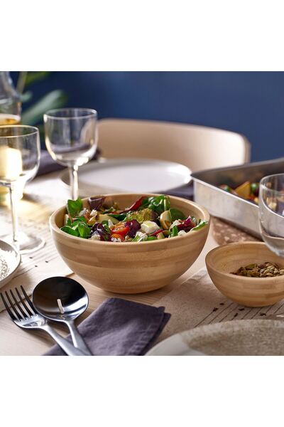 IKEA BLANDA MATT bambu servis kasesi , bambu, 20 cm