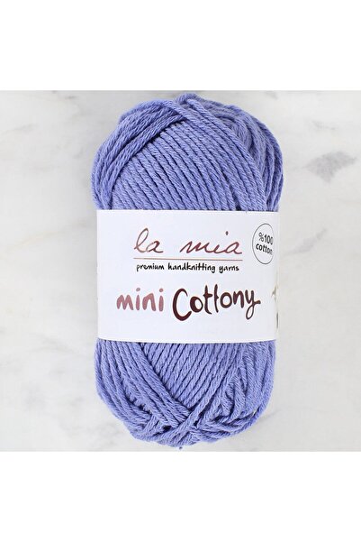 Leyaton خيط حياكة يدوي للأطفال من لا ميا ميني كوتوني 25 جرام باللون الأرجواني...