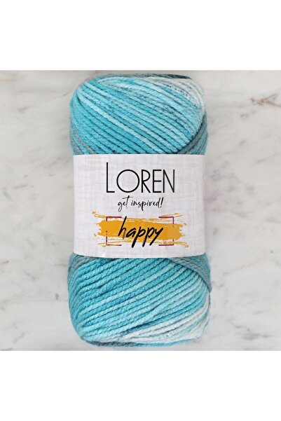 Leyaton Loren Happy Ebruli Hand Knitting Yarn - Rh004 - 34289 Lwlhm-Ytrs345