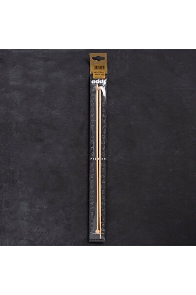 Leyaton إبرة حياكة من الخيزران من أدي بامبوس مقاس 3.5 ملم وطول 35 سم - 500-7 ...