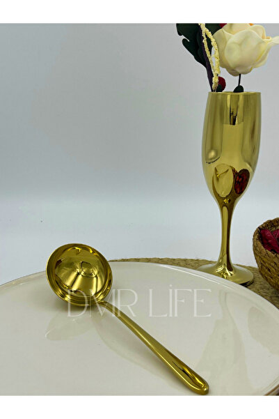 ozbience Gold Sos Servis Kepçe, Küçük Boy, Pratik ve Şık Erişim Sağlar