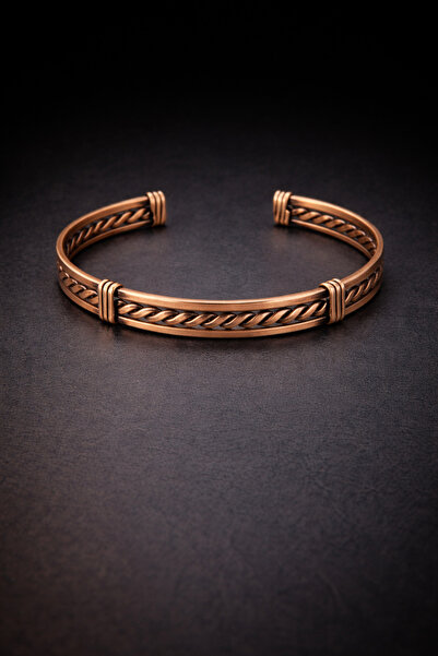 depozoom Bakır Bileklik – Şık ve Ayarlanabir Tasarım – Günlük Kullanıma Uygun...