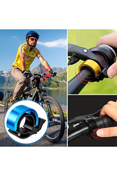 Greathings Алуминиева велосипедна камбана с изключително висока мощност