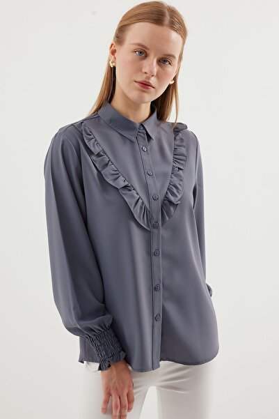 Hiccup Bdart Ruffle Detailed Shirt