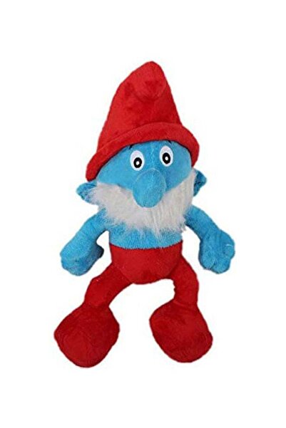 Generic دمية محشوة بتصميم بابا سنفور، طولها 30 سم