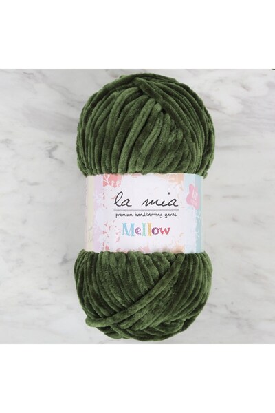 Leyaton La Mia Mellow Πράσινο Νήμα Πλεξίματος στο Χέρι - 955 LWLHM-YTRS345
