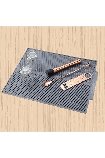 Greathings Velika podloga za sušenje posuđa, silikonska podloga za sušenje po...