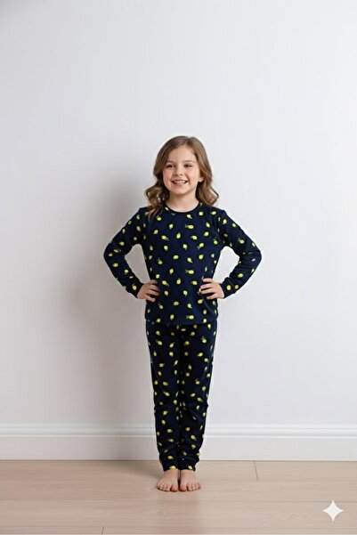 FURYATEX Set de pijamale pentru copii, supradimensionat, cu mâneci lungi și m...