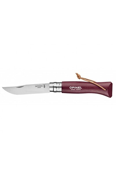 Opinel Colorama Knife N08 Garnet 8.5Cm