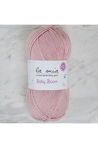 Leyaton خيط الحياكة اليدوي باللون الوردي من لا ميا بيبي بوم - 441 LWLHM-YTRS345