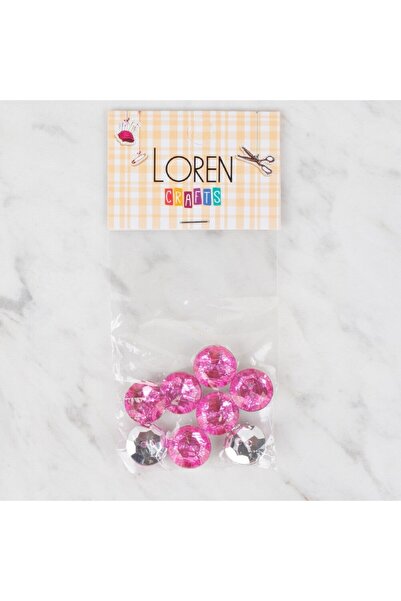 Leyaton Loren Crafts 8-Piece Button - 219 Lwlhm-Ytrs345