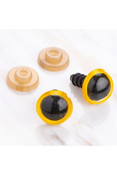 Leyaton لورين 12 ملم أصفر 5 أزواج من عيون الأميجورومي LWLHM-YTRS345