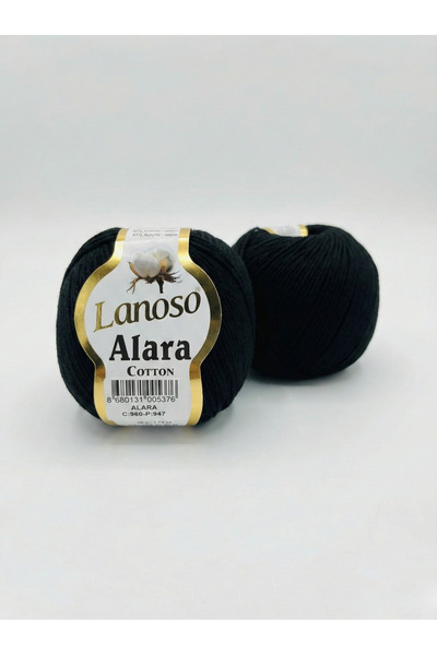 Lanoso Alara Cotton 50 Gr. Amigurumi, Punch, Bebek Örgü İpi Renk Kodu:960