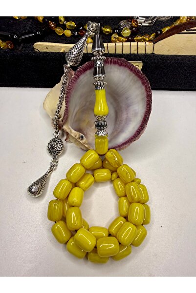 İskenderun Tesbihcilik سبحة إمامي كاتالين مصنوعة يدويًا من النحاس الأصفر