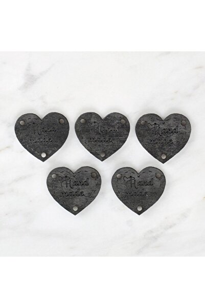 Twin Store أرمّا جلدية مزينة بالأشكال الحرفية 5 قطع - 1536