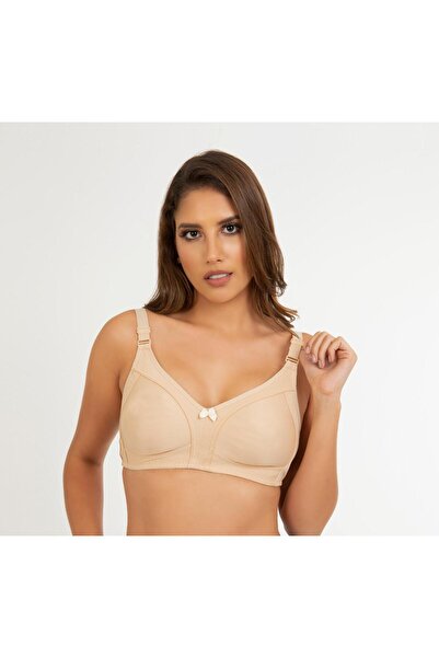 Masal Lingerie Women's Non-Cuped Combed Cotton Supporting Single Bra