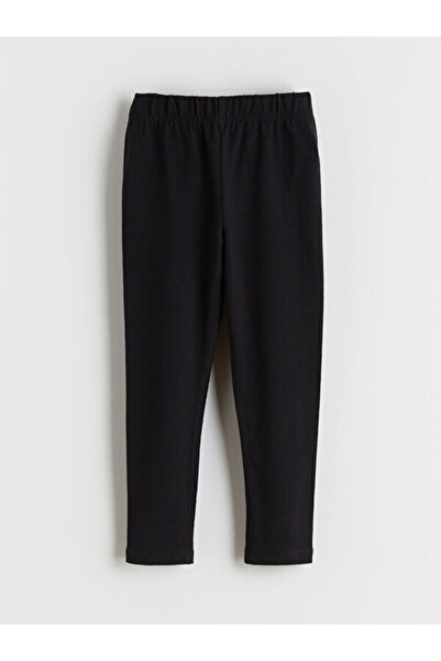 LC Waikiki Rmz Gi̇yi̇m Farkiyla Girls' Leggings with Waist Cord
