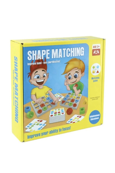 OEM Educational board game Shape Matching - Shape Matching Competition