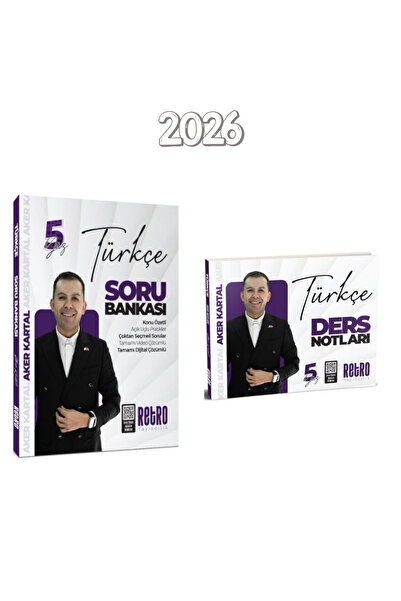 Krallar Karması 2026 Retro Yayıncılık KPSS Genel Kültür Türkçe Soru Bankası v...
