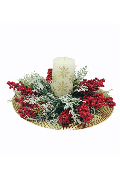 Eventissimi Λαμπάδα γάμου/βάπτισης – 17 cm, φυσικό κερί, πολύχρωμη