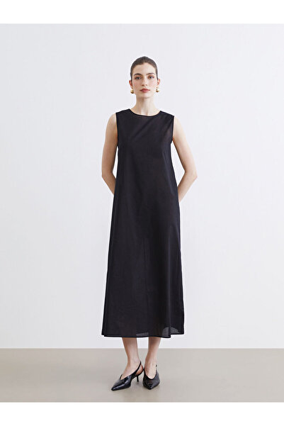 LC Waikiki UZG STORE'dan Stil Sahiplerine Sıfır Roba Yaka A Dikim Elbise Astarı