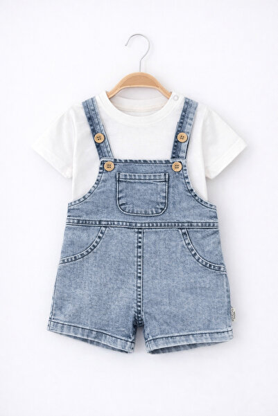 ASİLA Kot Salopet Yazlık Erkek Takım