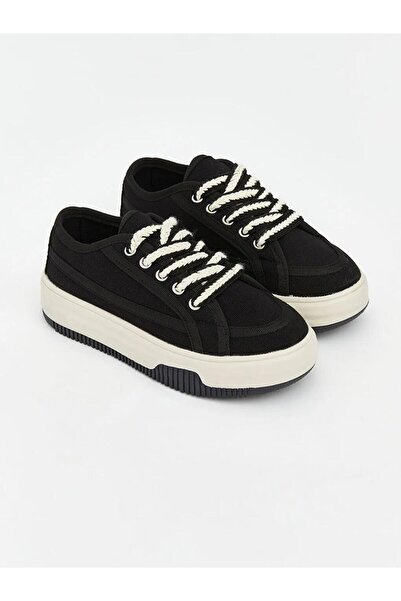 LC Waikiki Lace-Up Thick Soled Girls' Sports Shoes (S6)