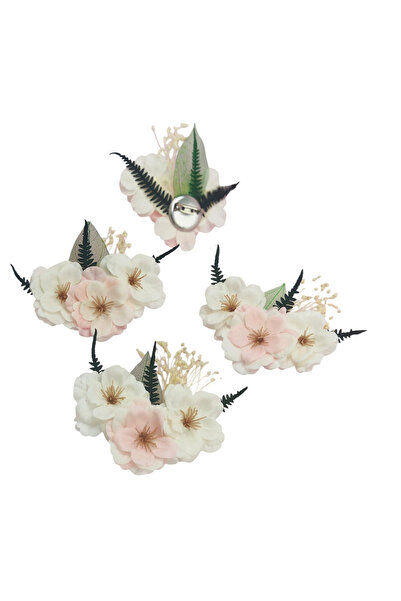 Eventissimi Cocarda cu floare de cires din Săpun și Flori Naturale Uscate - A...