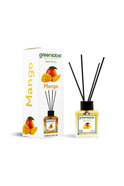 Greenlabel Red Room Air Freshener Diffuser with Reeds 100ML Mango Aroma