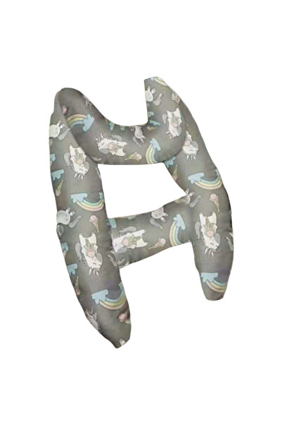 Krista Pernă auto pentru copii, cu prindere cu centură, suport pentru cap, gâ...