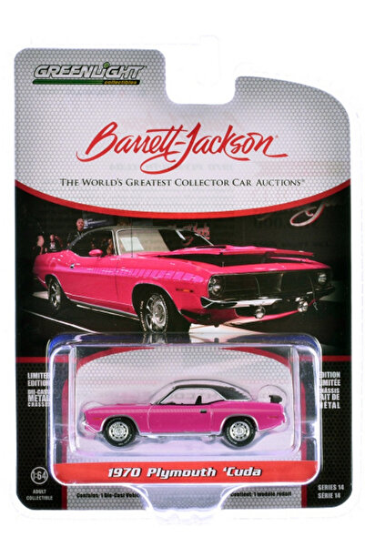 Greenlight Collectibles Greenlight Barrett-Jackson 1970 Plymouth'Cuda - 1:64