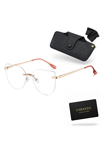 AVRALIA Ochelari Protecție Calculator, Blue Light Blocking si UV400, Permit M...