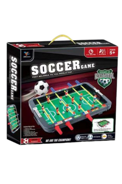 Creative World Toys Joc de fotbal de masă, mini masă de fotbal cu mânere, 43 ...