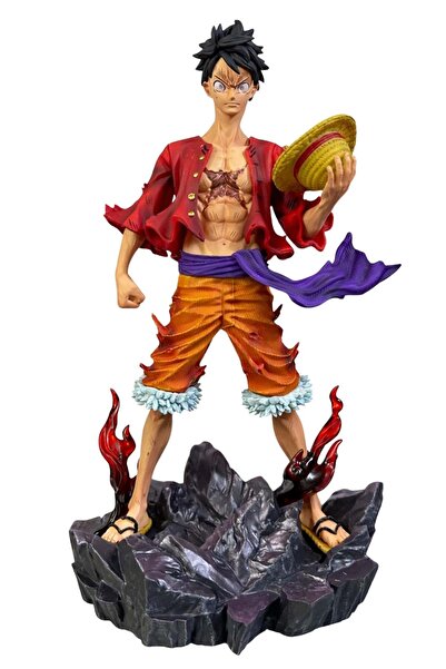 Dünyadan Hediyeler شخصية أنيمي ون بيس لوفي 24 سم Alk5258