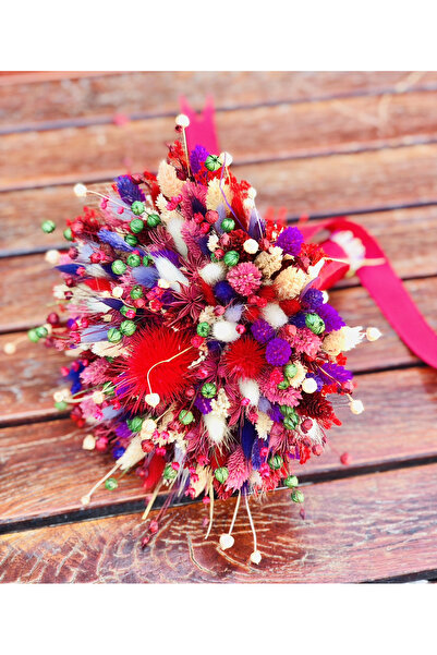 Eventissimi Buchet din flori naturale uscate (Multicolor)