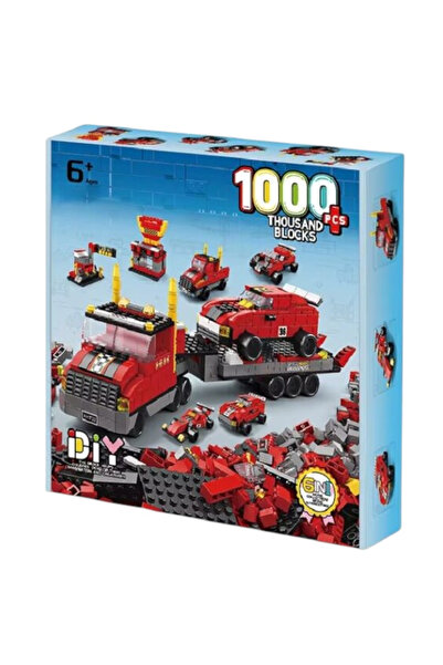 Creative World Toys Set de construcție Camion 6 în 1 1000 de piese, pentru co...