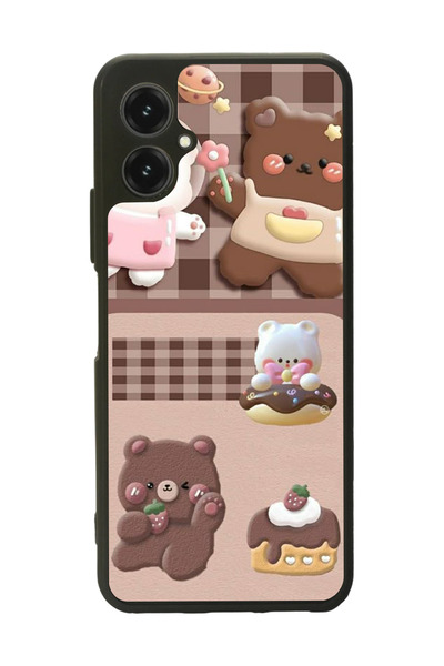 omix X5 Compatible Printed, Matte Black, Soft Silicone, Protective, Shock-Abs...