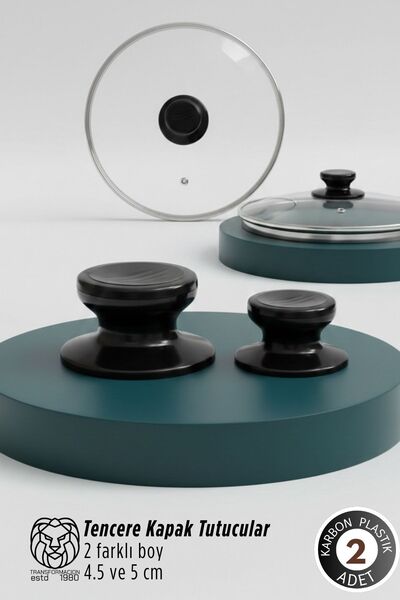 Transformacion Evangelina Series 2-Piece Stainless Steel Luxury Pot Lid Holde...