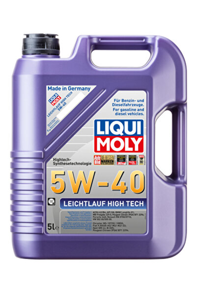 Liqui Moly Ulei de motor LEICHTLAUF HT 5W-40 A3/B4- 5L