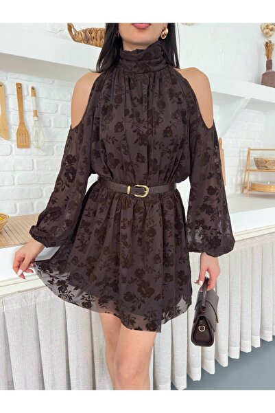 Kedi Fashion Yakna kumaş elbise