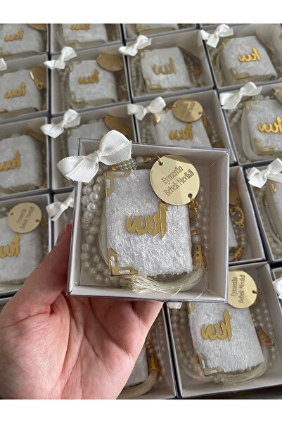 Egelinahediyelik Kişiye Özel İSİMLİ Sünnet Bebek Hac Umre Kutulu Mini Kuran İ...