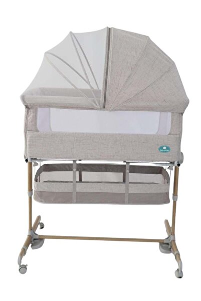 Generic نكست تو مي سرير بارتفاع قابل للتعديل وشبكة تهوية - من الولادة حتى سنت...