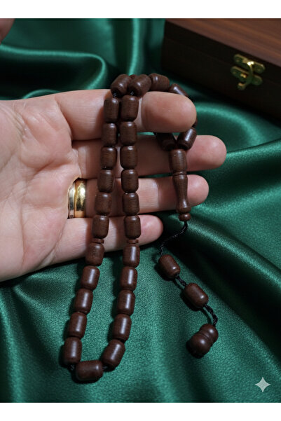 ARSİN TESBİH & AKSESUAR Koyu Kahve Alman Fiber El Boy Sistemli Tesbih - Usta ...