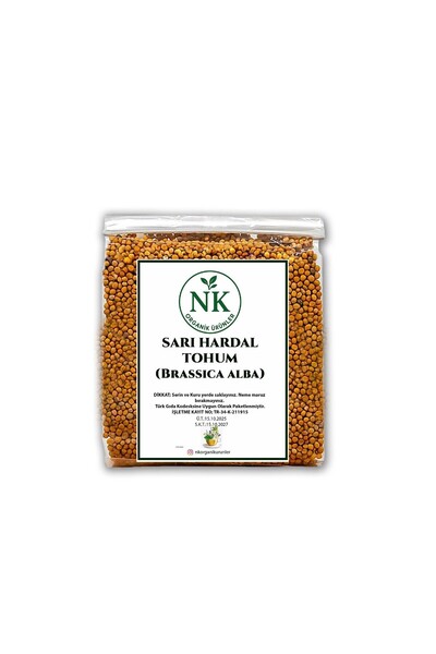 nk organik Mustard Seed Yellow 25Gr