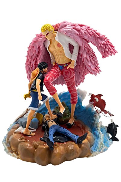 Dünyadan Hediyeler Anime One Piece Luffy & Donquixote Figure Alk5317 21cm