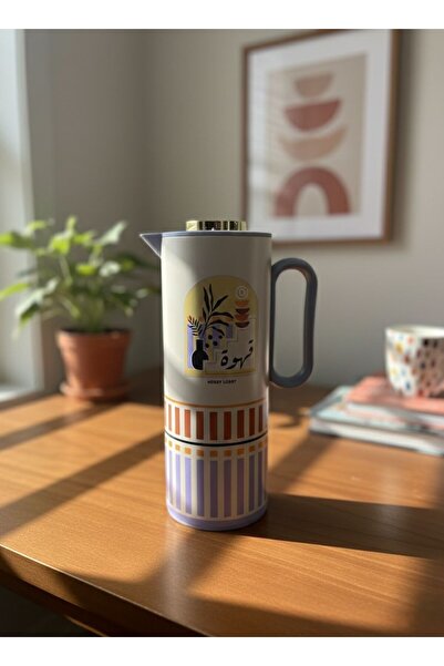 Generic 1 liter thermos with a modern design