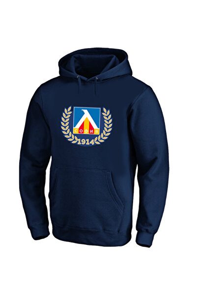 Efendioğlu Design Sweatshirt Large Print Levski Sofia Printed Cotton 3-Thread...