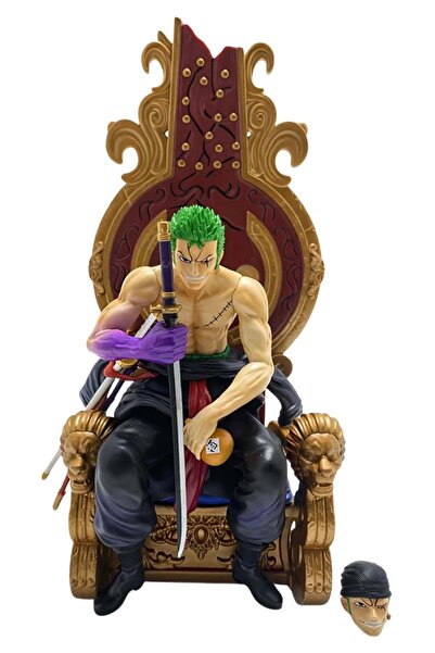 Dünyadan Hediyeler تمثال شخصية رورونوا زورو من أنمي ون بيس بارتفاع 32 سم Alk5306