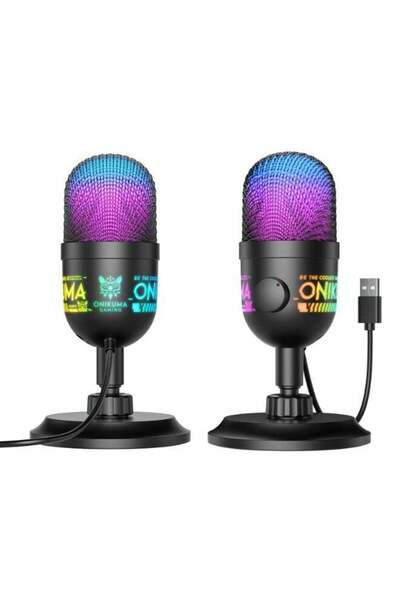 Onikuma ميكروفون ألعاب مكثف USB M930، ميكروفون USB صغير